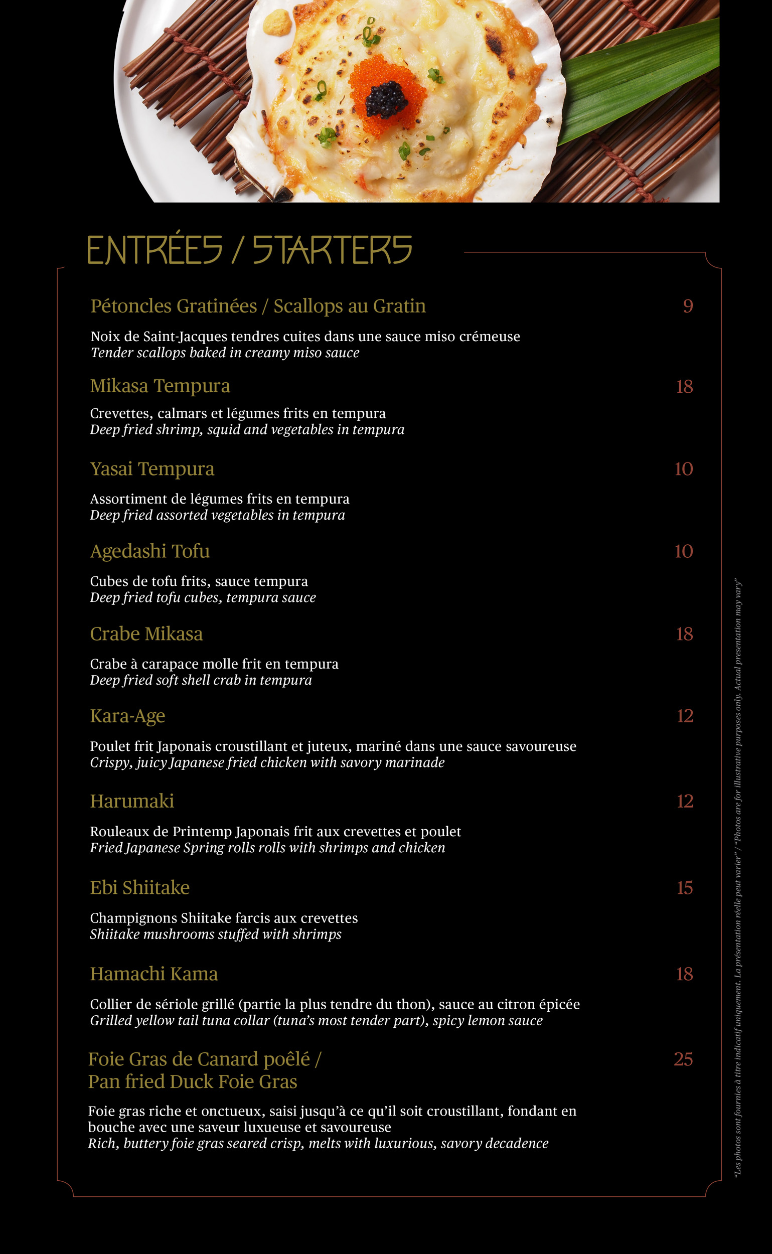 Menu Yakiniku 3